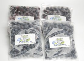 冷凍無農薬栽培ブルーベリー300g×4パック
