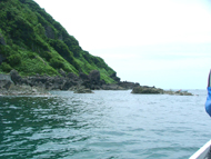 岩牡蠣漁の漁場