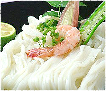 お米のもちもち、うどんのこしとのどごし!