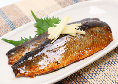 お皿に乗ったニシンの甘露煮イメージ