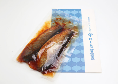 真空パックのニシンの甘露煮イメージ