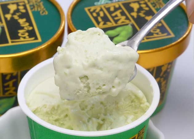だだちゃ豆アイスクリームの商品ページに移動